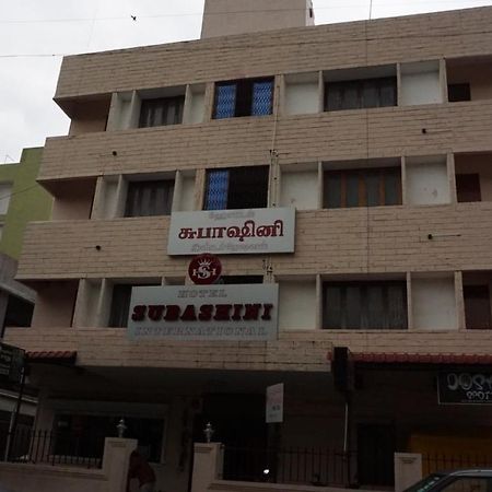 Hotel Subashini International เชนไน ภายนอก รูปภาพ