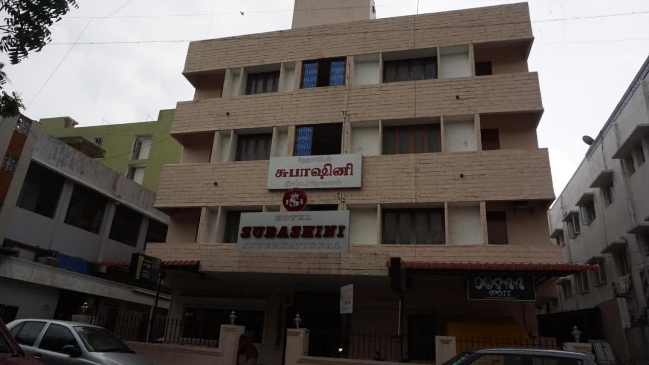 Hotel Subashini International เชนไน ภายนอก รูปภาพ